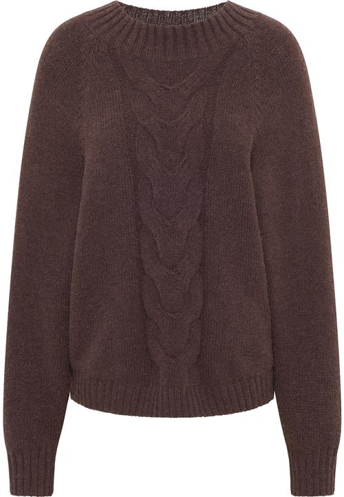 RISA Pullover  mørkebrun
