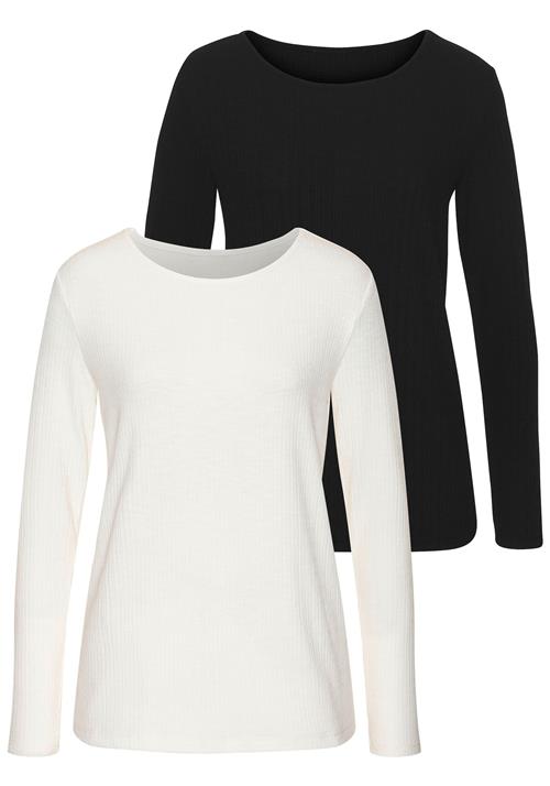 VIVANCE Shirts  sort / hvid