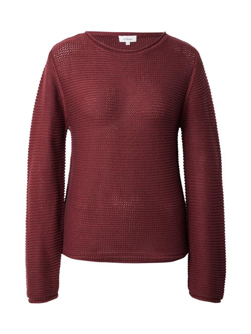 s.Oliver Pullover  bordeaux