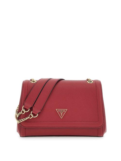 GUESS Skuldertaske 'NOELLE II CNVRTBLE XBODY FLAP'  rød