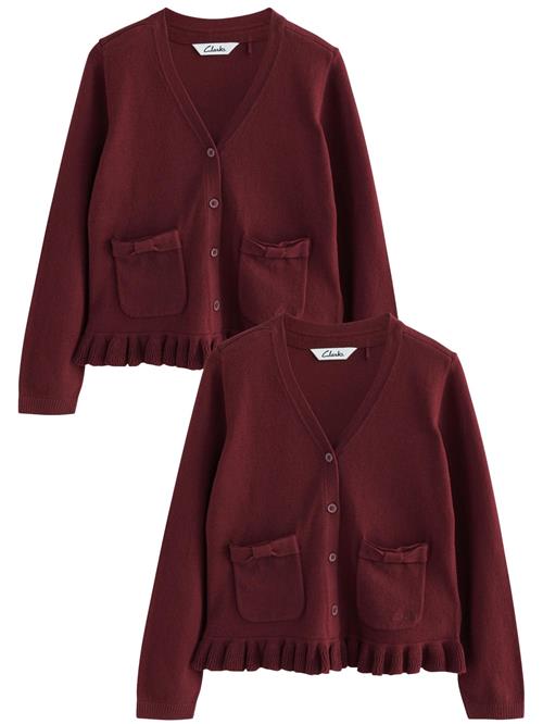 CLARKS Cardigan  burgunder