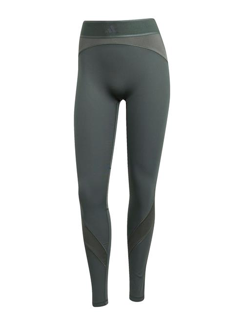 ADIDAS PERFORMANCE Sportsbukser 'HYG SHN'  mørkegrå / gran / mørkegrøn