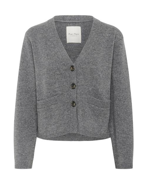 Part Two Cardigan 'Sveva'  grå-meleret