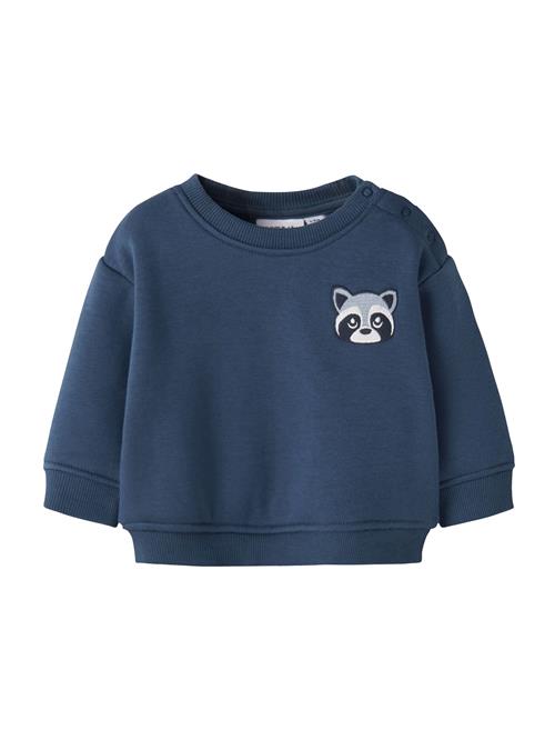 NAME IT Sweatshirt 'NBMOREGON'  navy / natblå / lyseblå