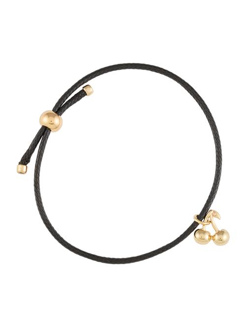 STEVE MADDEN Armbånd 'CHERRY FRIENDSHIP'  guld / sort