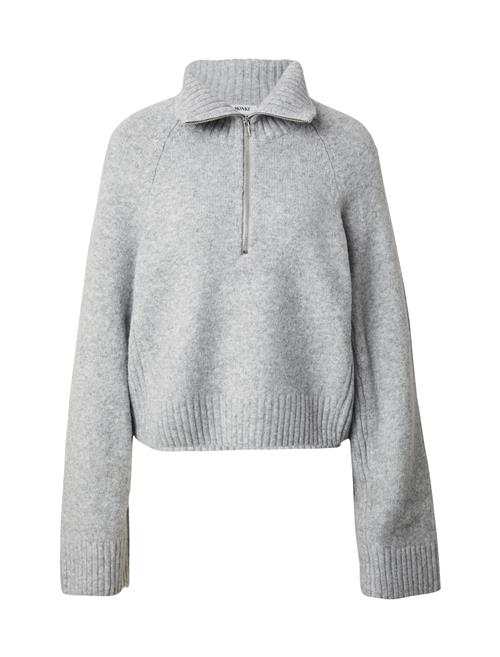Monki Pullover  grå-meleret