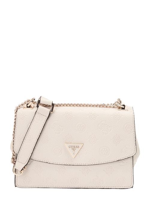 GUESS Skuldertaske 'CRESIDIA II CNVRTBL XBODY FLAP'  ecru