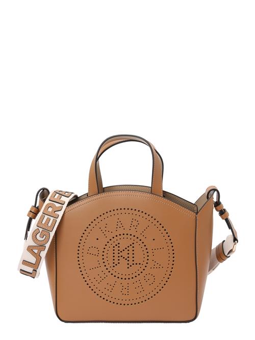 Karl Lagerfeld Håndtaske 'K/CIRCLE'  brun