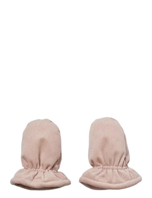 Puffer Baby Mittens Muffu Wheat Pink
