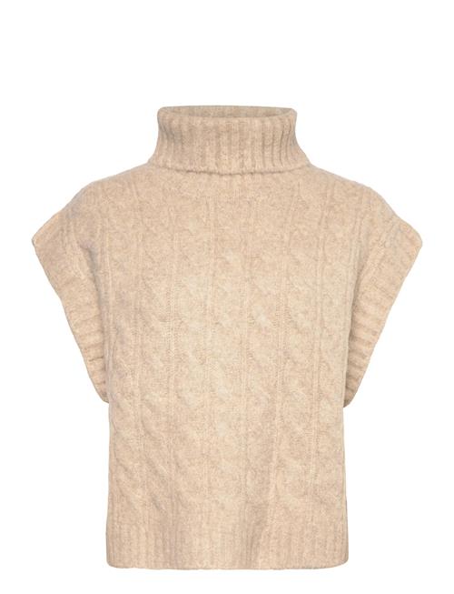 Fresnoll Knit Vest Sl Lollys Laundry Beige
