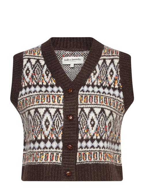 Francescall Vest Lollys Laundry Brown