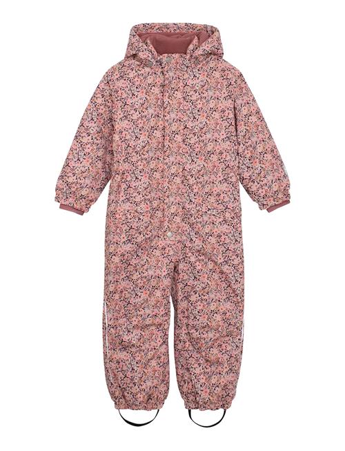 Snow Suit Aop Minymo Pink