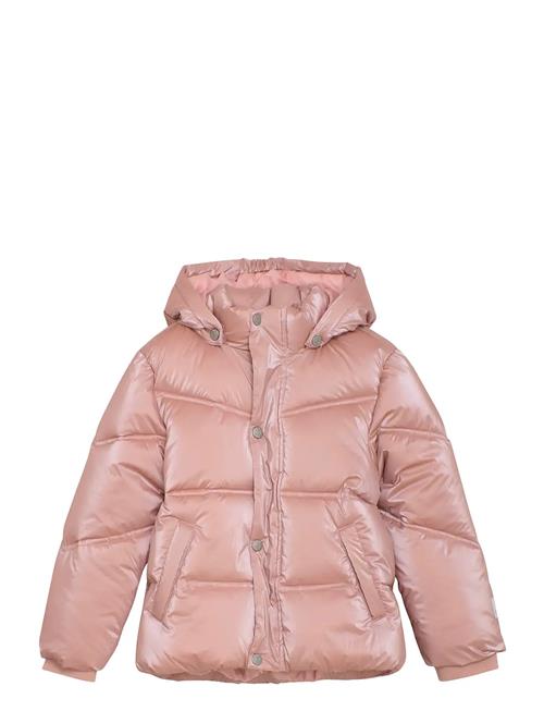 Quilted Shiny Jacket Minymo Pink