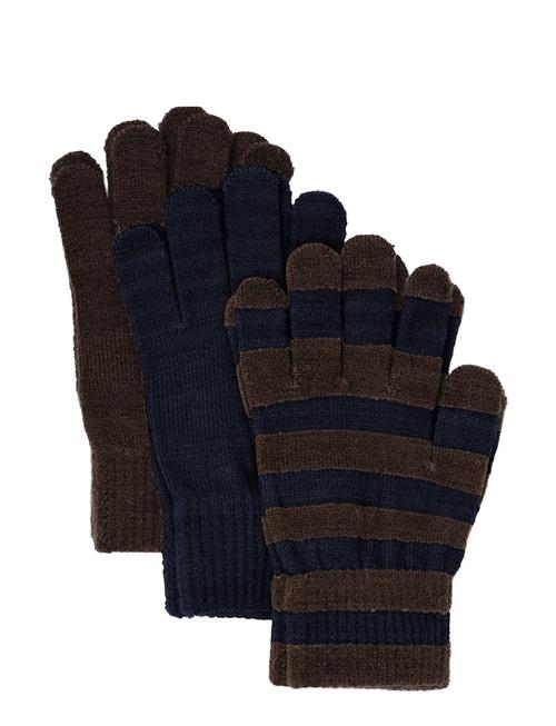 Magic Gloves Knit 3-Pack Minymo Khaki