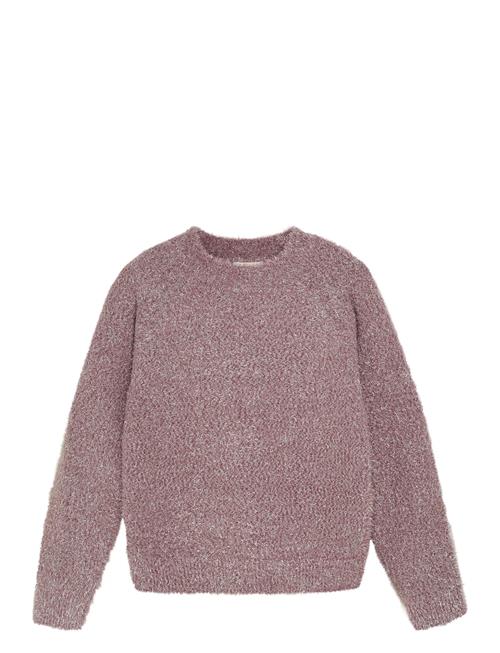 Pullover Knit Glitter Creamie Pink