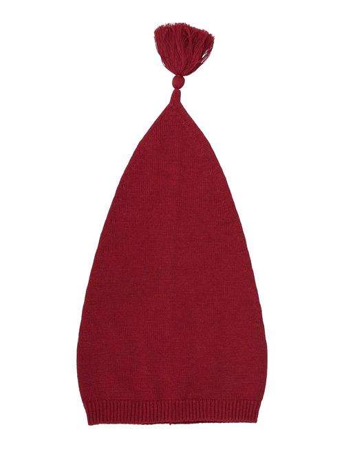 Pixie Hat Knit Fixoni Red