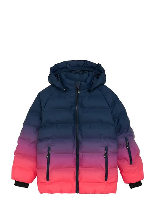 Ski Jacket - Quilt & Gradient Color Kids Pink