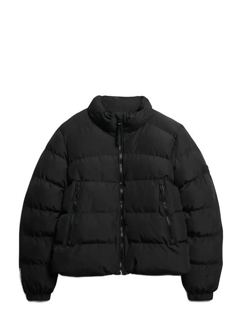 Non Hooded Sports Puffer Jkt Superdry Black
