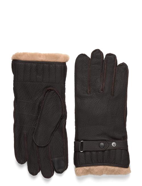Barbour Leather Utility Gloves Barbour Brown