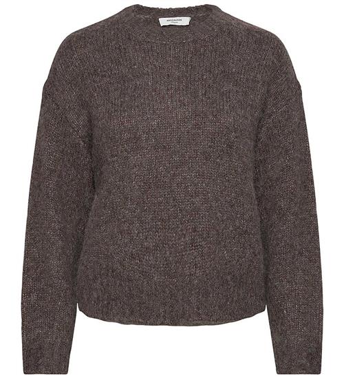 Rosemunde Bluse - Uld - Brown Grey Mel