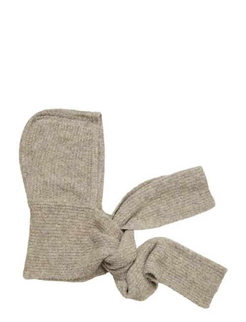 Objmilu Scarf Knit Balaclava Noos Object Beige