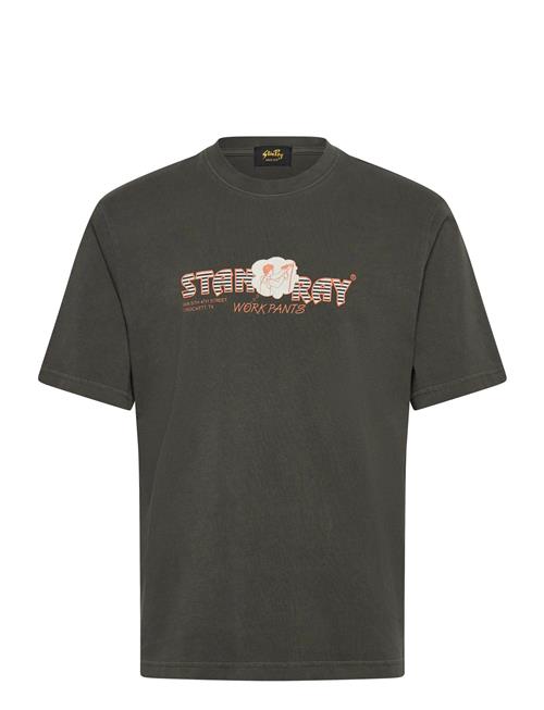 Crockett Pants Tee Stan Ray Grey
