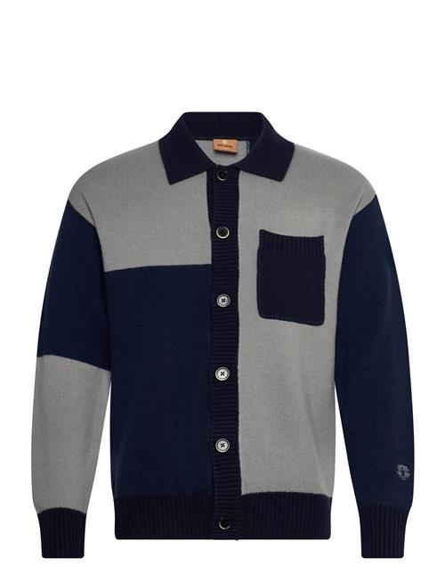 Mmgpatch Knit Cardigan Mos Mosh Gallery Grey