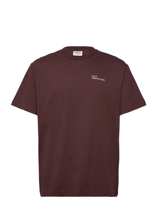 Halo Graphic T-Shirt HALO Burgundy