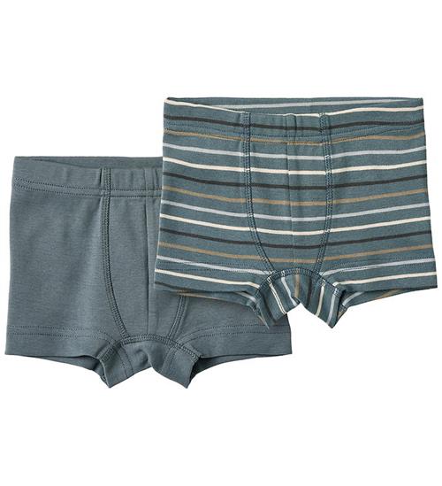 Wheat Boxershorts - 2-pak - Louis - Blue Multi Stripe