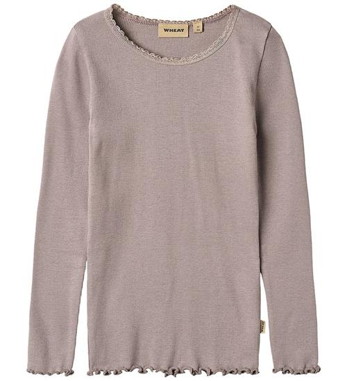 Wheat Bluse - Rib - Reese - Dusty Purple