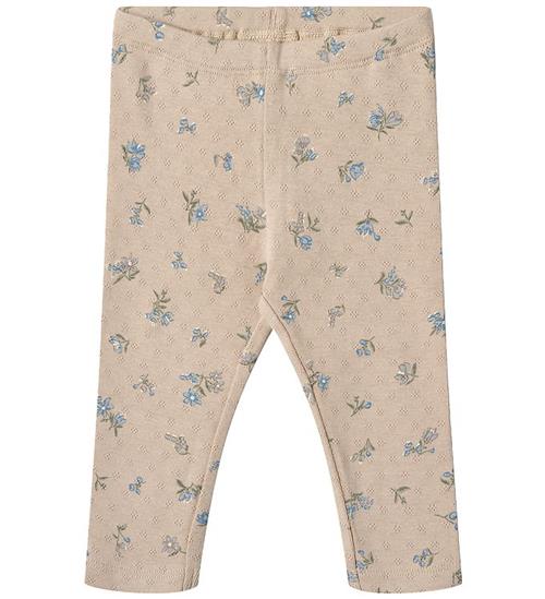 Wheat Leggings - Jules - Warm Sand Flowers