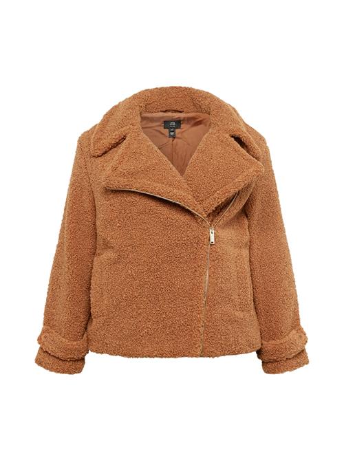 River Island Plus Overgangsjakke 'BORG'  okker