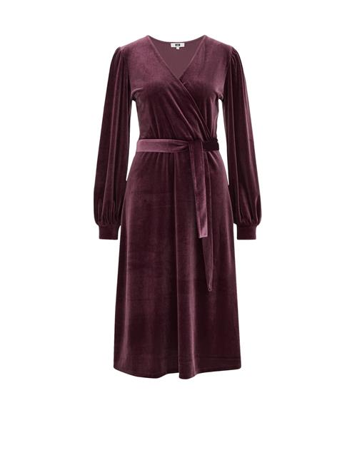 WE Fashion Kjole  aubergine