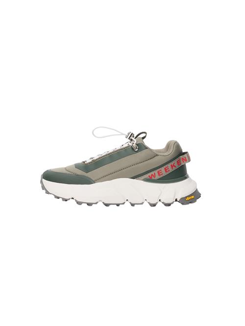 Weekend Max Mara Sneaker low 'Tandem'  khaki / jade