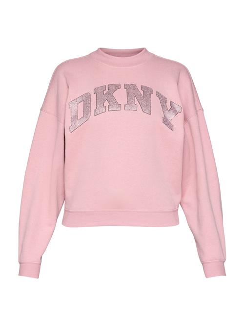 DKNY Performance Sportsweatshirt  lyserød / sølv