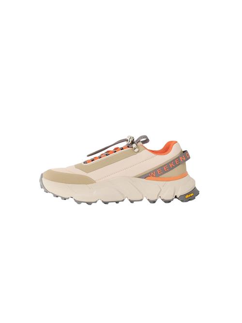 Weekend Max Mara Sneaker low 'TANDEM'  beige / sand / orange