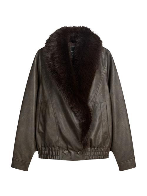 Bershka Overgangsjakke  brun