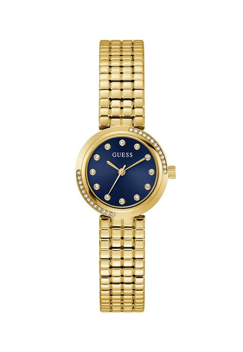 GUESS Analogt ur 'CLARA'  navy / guld