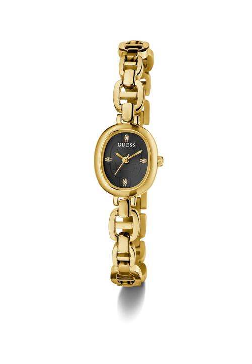 GUESS Analogt ur 'VIVIAN'  guld / sort