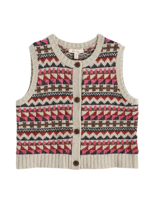 Seasalt Cornwall Vest 'Dawson Pick'  beige / brun / pink / rød / sort