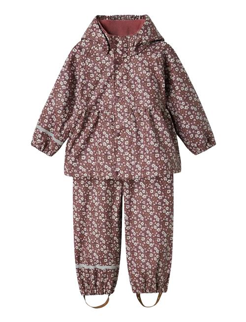 Nmfdry10 Rain Set Au Aop Fo Name It Purple