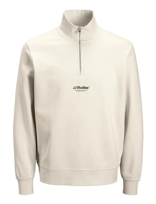 Jack & Jones Jjesoho Sweat Quarter Zip Hn Noos Jnr Jack & J S Cream