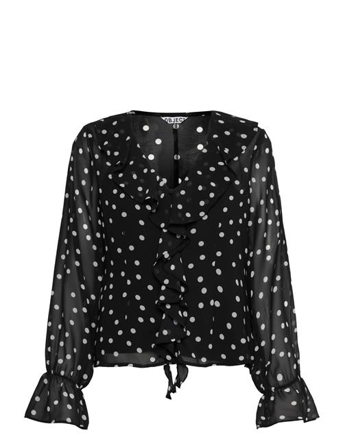 Objgina L/S Re Top E Wi 25 Object Black