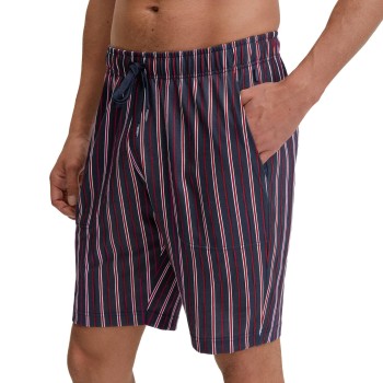 Calida Remix Basic Sleep Bermudas Rød bomuld Small Herre