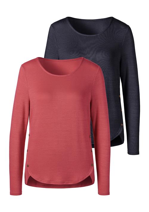 VIVANCE Shirts  rød / sort