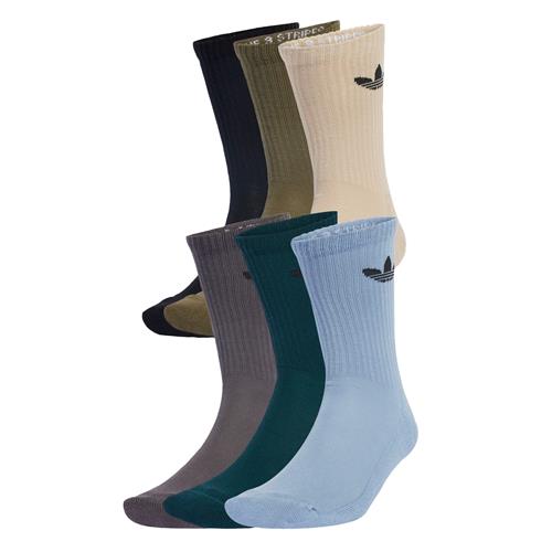Se ADIDAS ORIGINALS Sokker 'Trefoil'  beige / lyseblå / choko / oliven / petroleum / sort ved About You