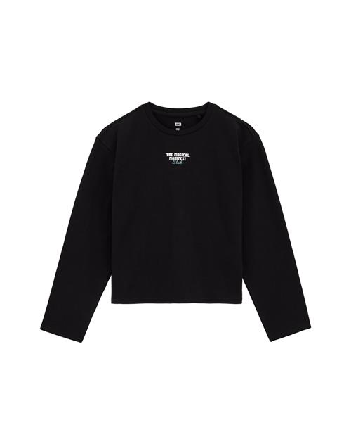 WE Fashion Bluser & t-shirts  røgblå / sort / hvid