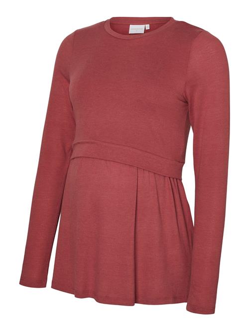 MAMALICIOUS Shirts 'MLANABELLA'  rustbrun