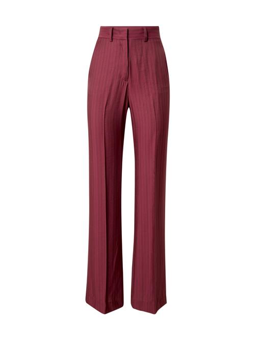 Sisley Bukser med fals  marin / bordeaux