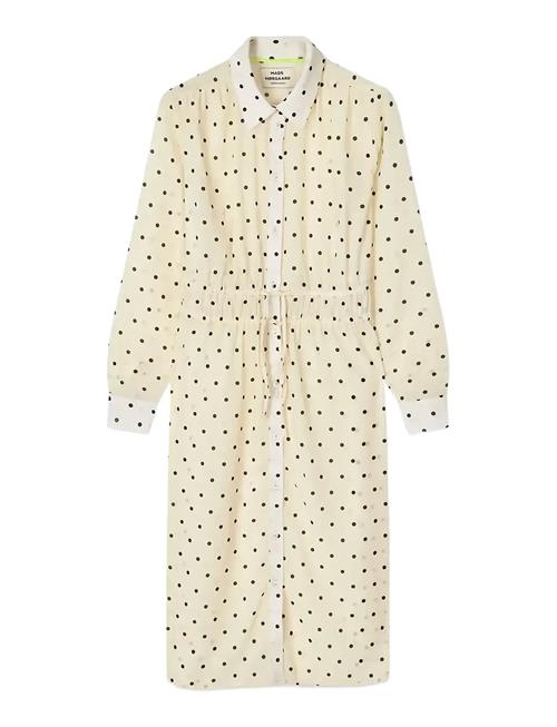 Sheer Crink Mabel Dress Mads Nørgaard White